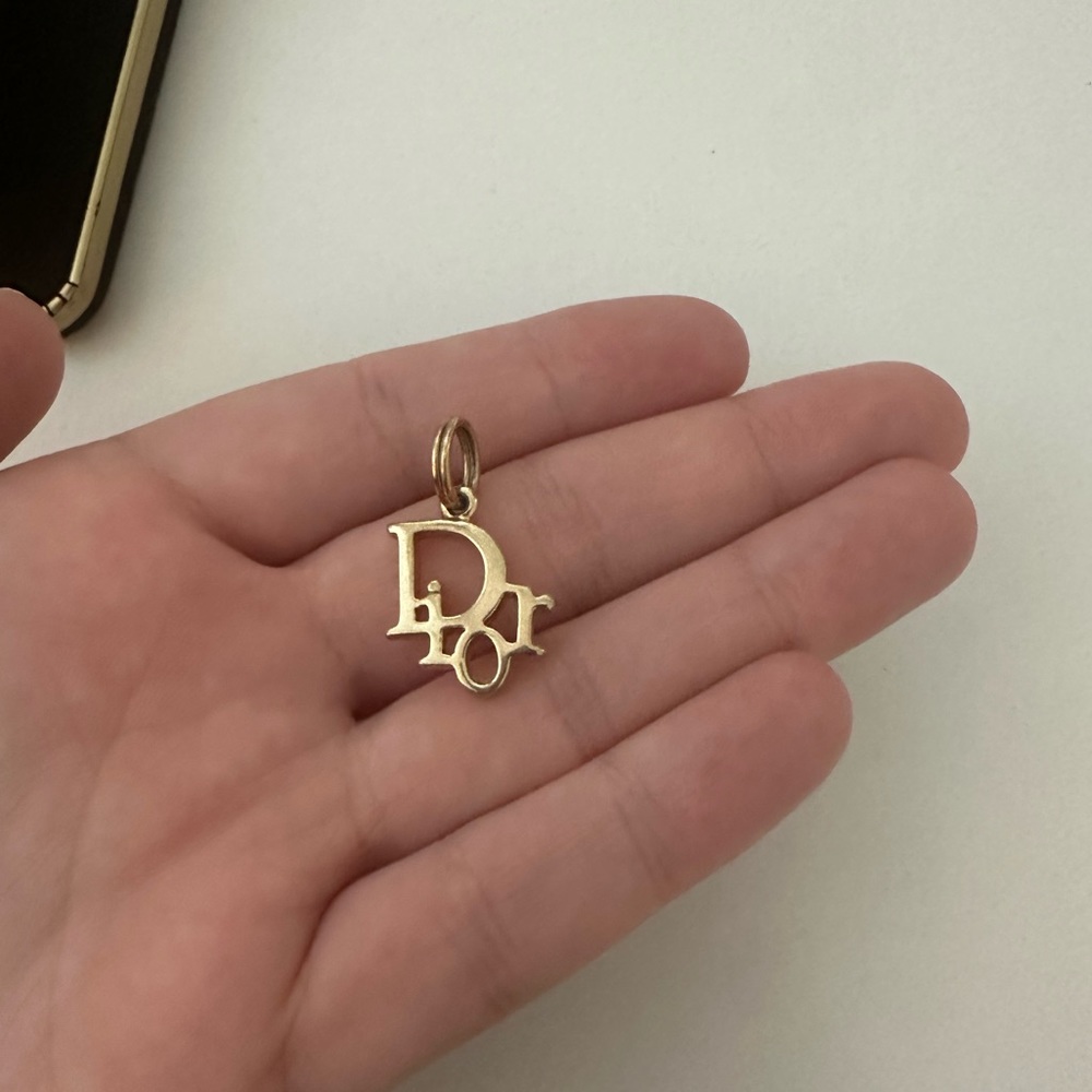 Dior Vintage Charm Necklace, charm keychain
